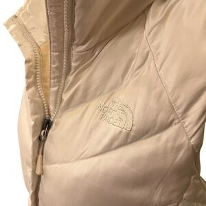 The North Face Beige Quilted Vest